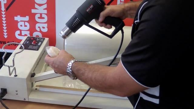 Shrink a Pack desk top shrink wrapping system from Get Packed Packaging - Sydney Australia